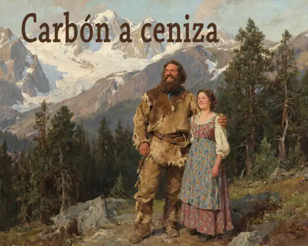 Carbón a ceniza - portada del relato